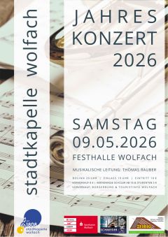 Stadtkapelle Wolfach | Jahreskonzert