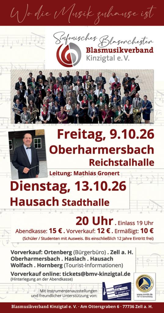 Sinfonisches Blasorchester Blasmusikverband Kinzigtal e. V.