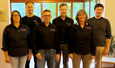 Vorstandschaft 2025: Edith Roth, Sebastian Vollet, Axel Neumaier, Patrik Keller, Beate Wolf, Philipp Schmid