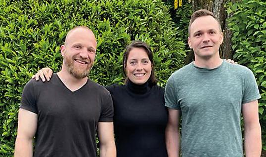 Vorsitzende Stefan Heinzelmann, Melanie Haas & Michael Doll