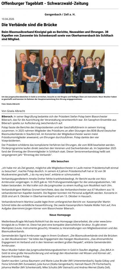 Offenburger Tageblatt | Gisela Albrecht