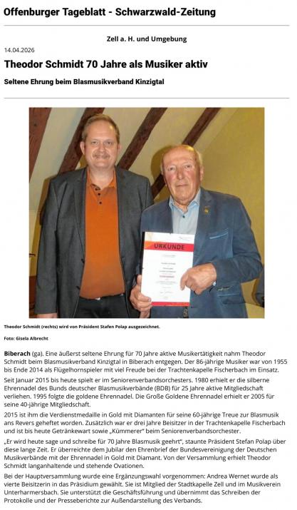 Offenburger Tageblatt | Gisela Albrecht