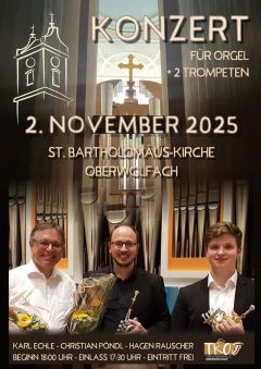 Trachtenkapelle Oberwolfach - Konzert für Orgel und Trompete