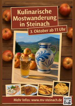 Musikverein „Harmonie“ Steinach e. V. | Kulinarische Mostwanderung