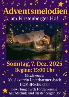 Musikverein Unterharmersbach e.V. - Adventsmelodien am Fürstenberger Hof