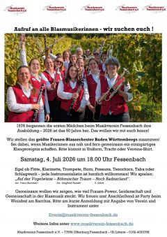 Musikverein Fessenbach e.V. | Frauen-Blasorchester