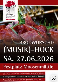 Musikverein Trachtenkapelle Kirnbach | Brodwurschdhock