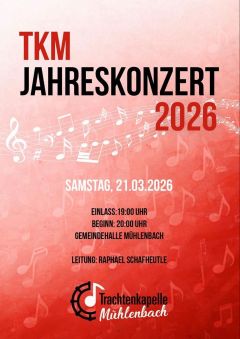 Trachtenkapelle Mühlenbach e. V. | Jahreskonzert