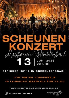 Musikverein Unterentersbach | Scheunenkonzert