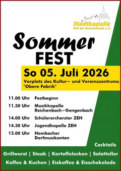 Stadtkapelle Zell a. H. | Sommerfest