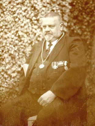 Bürgermeister Ludwig Wolpert aus Schiltach Erster Präsident des Blasmusikverbandes Kinzigtal von 1922 - 1925